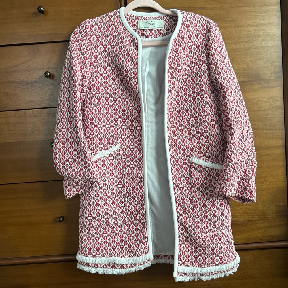 Zara Patterned Coat